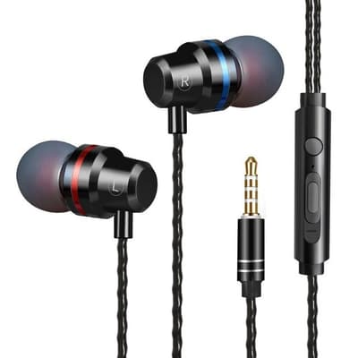 iCoverCase | In-Ear Hörlurar | 3.5mm | Flera färger