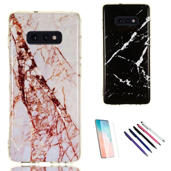 Samsung Galaxy S10e - Skal / Skydd / Marmor Black