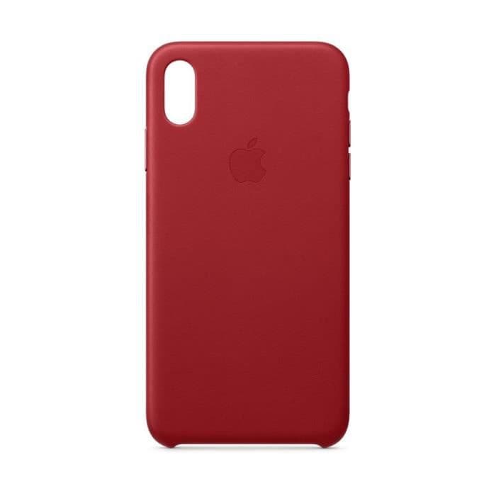 IPhone XS Max læderetui - (PRODUKT) RØD