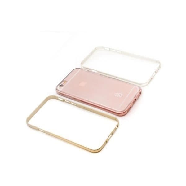 CASE SCENARIO skal og kofanger 3in1 Rose Gold IP6 / 6S