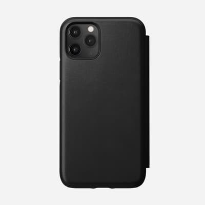 iPhone 11 Pro Kotelo Rugged Folio Musta
