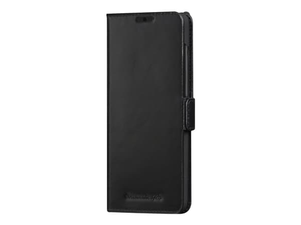 dbramante1928 Copenhagen Slim - Vikbart fodral för mobiltelefon - narvat läder - svart - för Samsung Galaxy S20+, S20+ 5G
