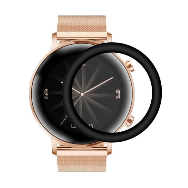 Huawei Watch GT2 42mm HAT PRINCE 3D PC Edge + PMMA hærdet glas
