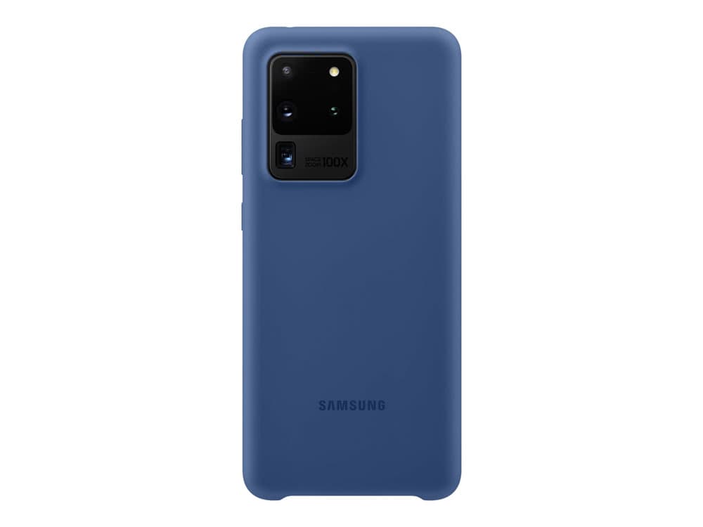 Original Galaxy S20 Ultra Suojakuori Silikoniii Cover Navy