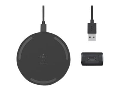 Belkin BoostCharge - Trådløs ladepute - 10 watt - svart