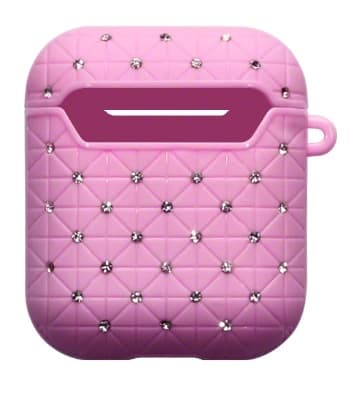 Airpods skal rosa med Blingstenar