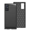 Pikkukuva 2 / 2: Samsung Galaxy S20 - Flexibel Carbon Mjuk TPU Skal - Svart