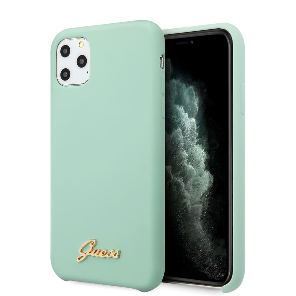 iPhone 11 Pro Suojakuori Silikoniii Cover Vintage Vihreä