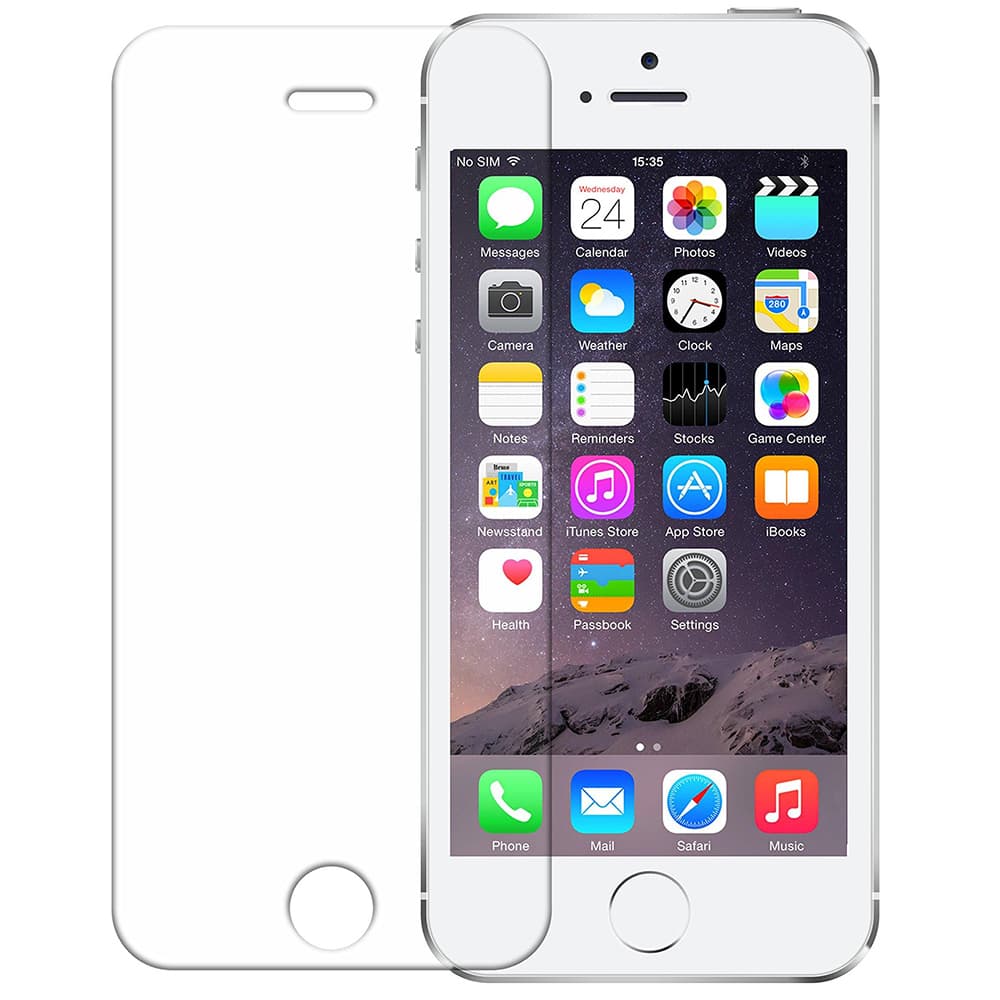 iPhone 5/5C/5S/SE Skärmskydd i Härdat Glas
