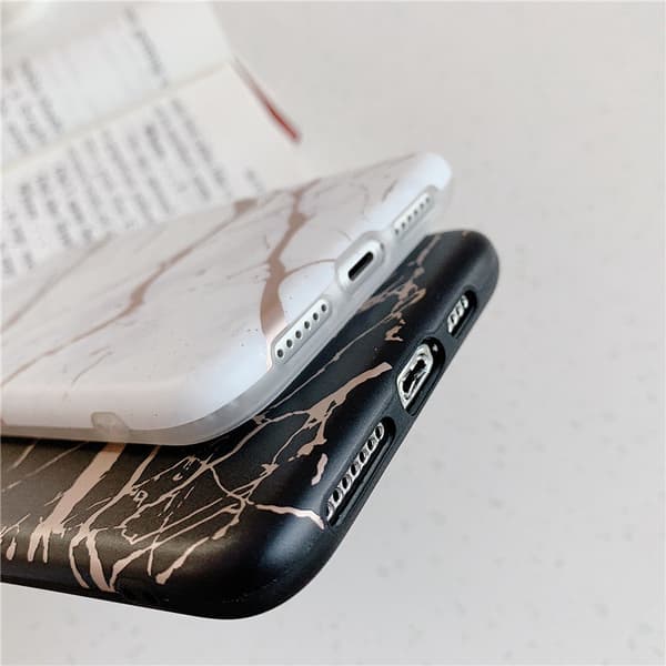 Mobil case til iPhone11 med marmor mønster