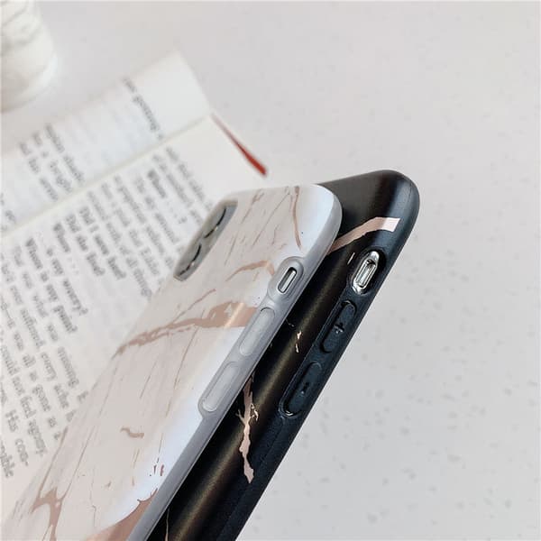 Mobil case til iPhone11 med marmor mønster