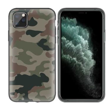 iPhone 11 Pro Skal - Camo Green