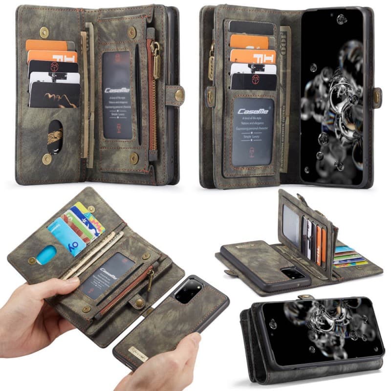 Multiplånbok CaseMe 11-kort Samsung Galaxy S20 Plus (SM-G986F)