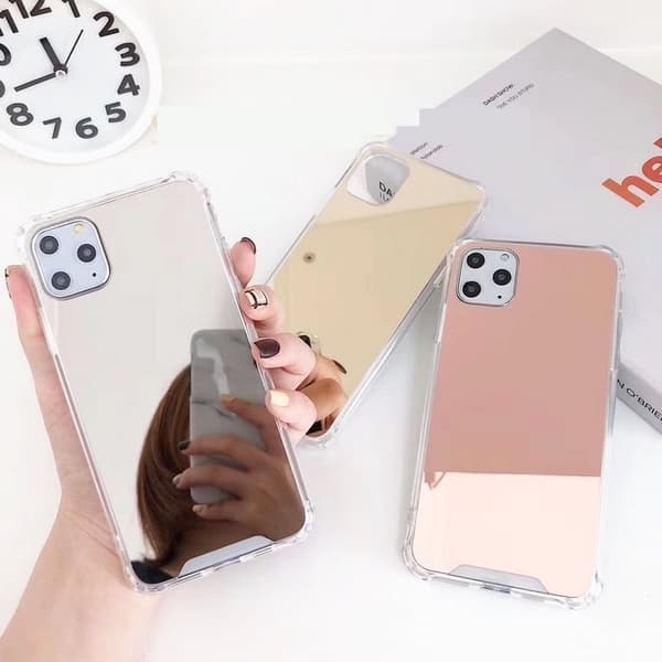 Mobile case iPhone 11 PRO spejlglas Pink guld One-size