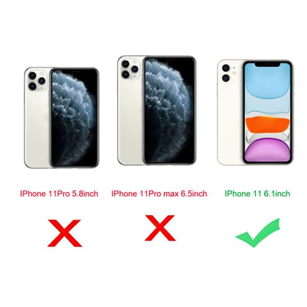 Comfort & Protection iPhone 11 - Shiny Case and Mirror