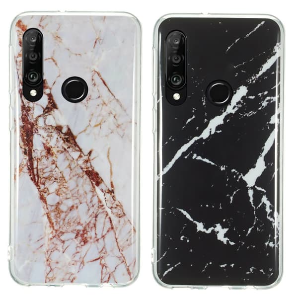 Protect your Huawei P30 Lite with Marble Case Black