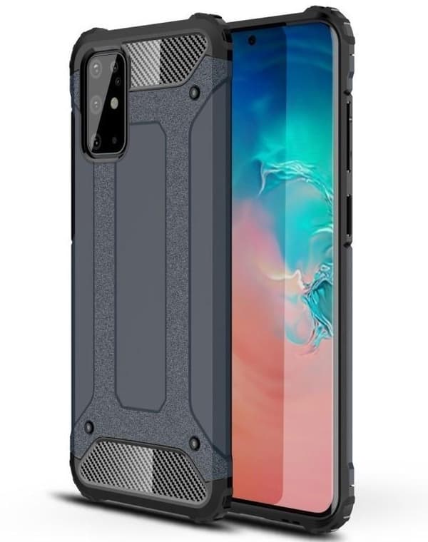 Samsung Galaxy S20 Plus Armor Stöttålig Skal - Mörkblå
