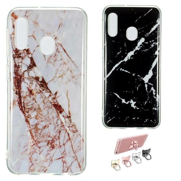 Samsung Galaxy A20e - Case Protection Marble