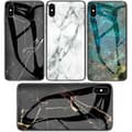 Miniatyrbillede 1 af 7: iPhone 11 Pro Max Marmorskal 9H Härdat Glas Baksida Glassback® V2