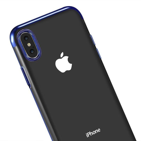 Design TPU-skal Electro Plating till iPhone Xs Max