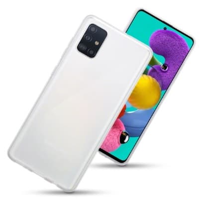 Mobilskal Samsung Galaxy A51 Transparent