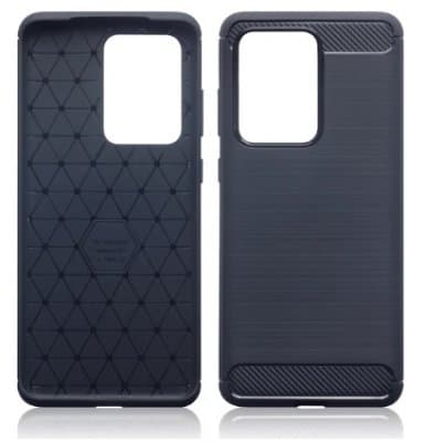 Mobilskal Samsung Galaxy S20 ULTRA Karbon Blå