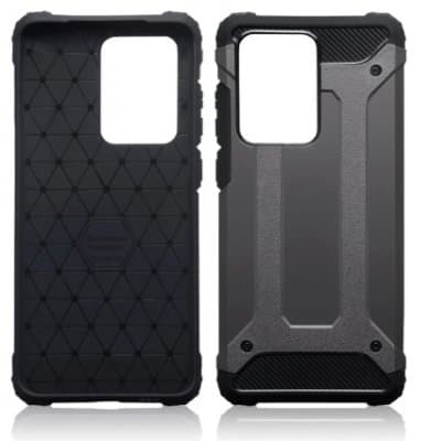 Mobilskal Samsung Galaxy S20 ULTRA Impact Gunmetal Grå/Svart