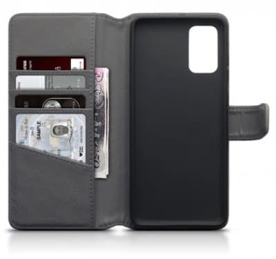 Plånboksfodral Samsung Galaxy S20 PLUS Äkta Läder Grå