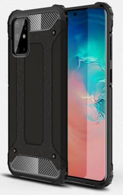 Mobilskal Samsung Galaxy S20 Armour Steel Svart