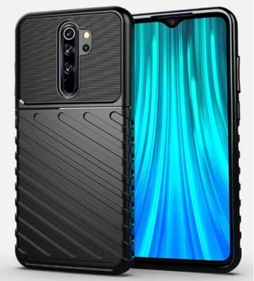 Mobilskal Xiaomi Redmi Note 8 Pro Rugger Svart