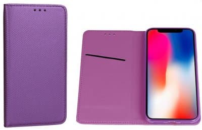 Flip Cover Fodral Samsung Galaxy M20 Lila