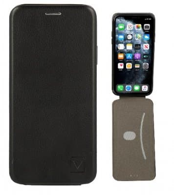Samsung Galaxy S20 Ultra Flip Cover Svart Vertikal