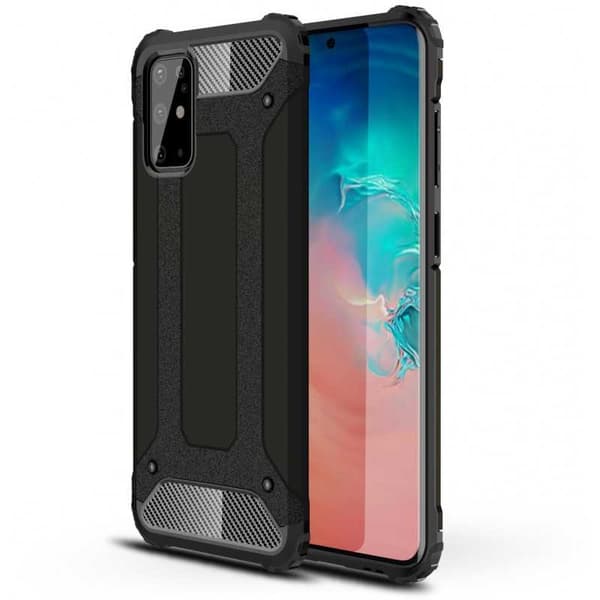 Samsung Galaxy S20 Plus Stöttåligt Skal SlimArmor® Svart