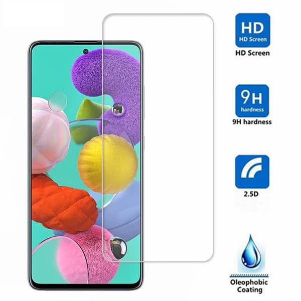 2 Pack Samsung Galaxy A80 tempered glass