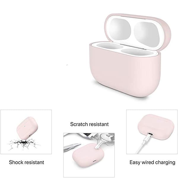 Robust Stötdämpande Silikonskal för AirPods Pro/3