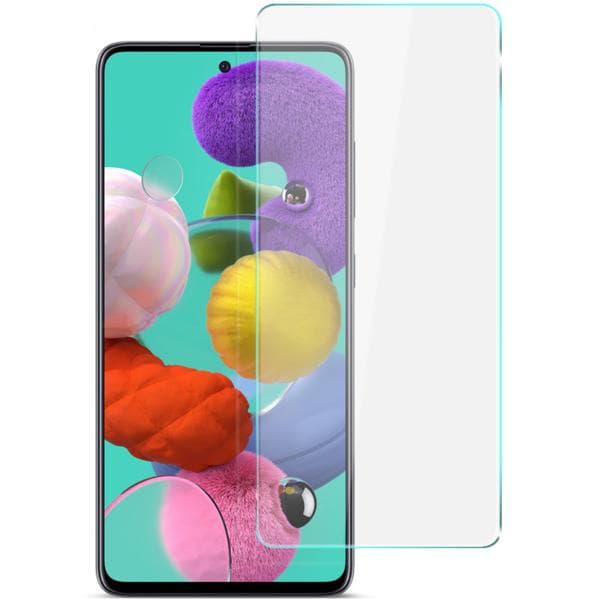 2-Pack Samsung Galaxy A51 Härdat Glas Skärmskydd 0,3mm