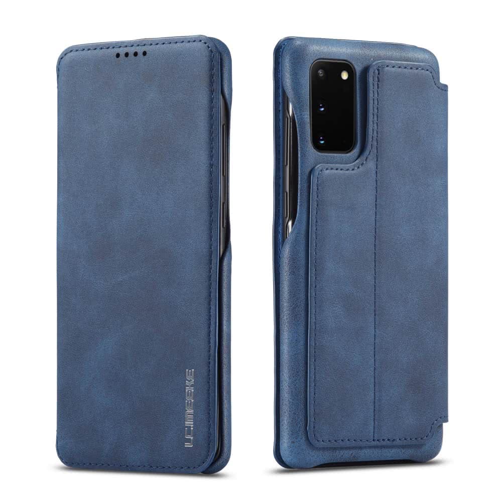 LC.IMEEKE Samsung Galaxy S20 Fodral Retro Blå
