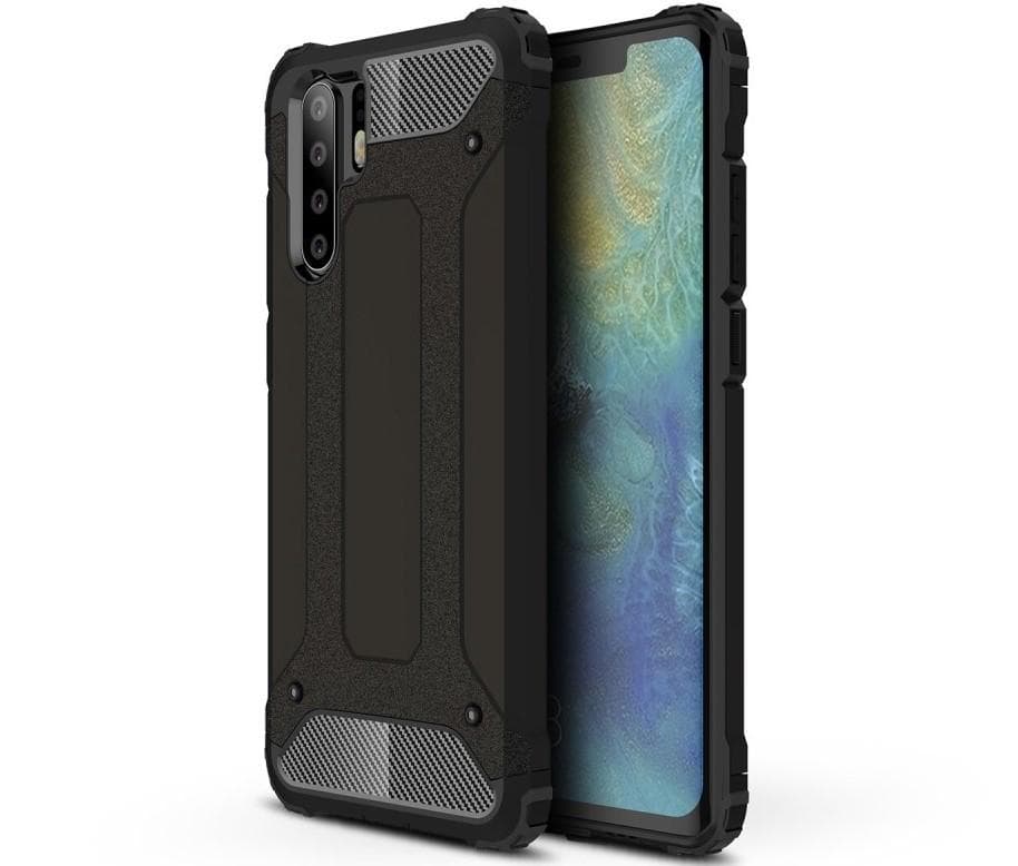 Huawei P30 Pro Armor Case Stöttålig Skal - Svart