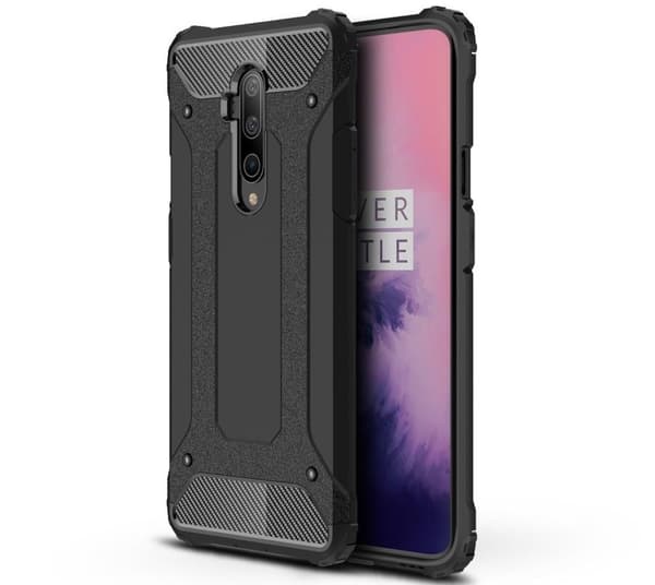 Oneplus 7T Pro Armor Case Stöttålig Skal - Svart