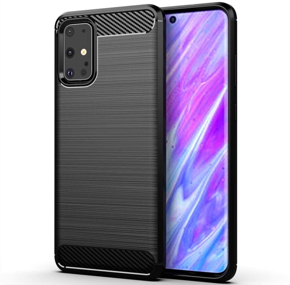 Samsung Galaxy S20 Plus Anti Shock Carbon Case Stöttålig Skal