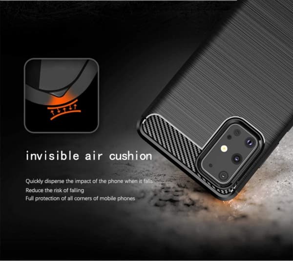 Samsung Galaxy S20 Ultra Anti Shock Carbon Case Stöttålig Skal