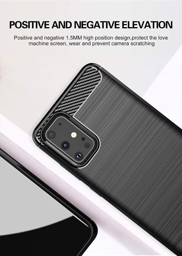 Samsung Galaxy S20 Ultra Anti Shock Carbon Case Stöttålig Skal