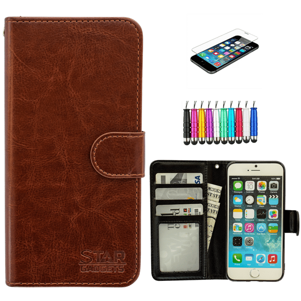 iPhone 7/8/SE (2020 & 2022) - PU Leather Wallet Case