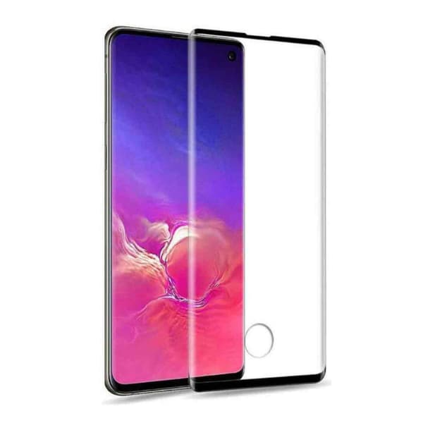 Galaxy Note 10 Plus 3D Curve HD Skjermbeskyttelse Karbonfiber herdet glass
