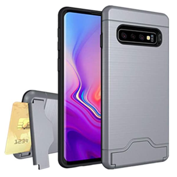 Samsung Galaxy S10 - Smidigt JENSEN Skal med Kortfack