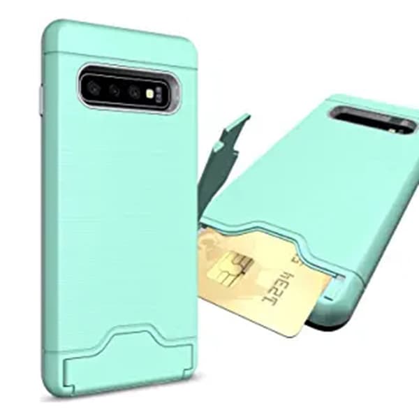 Samsung Galaxy S10 - Smidigt JENSEN Skal med Kortfack
