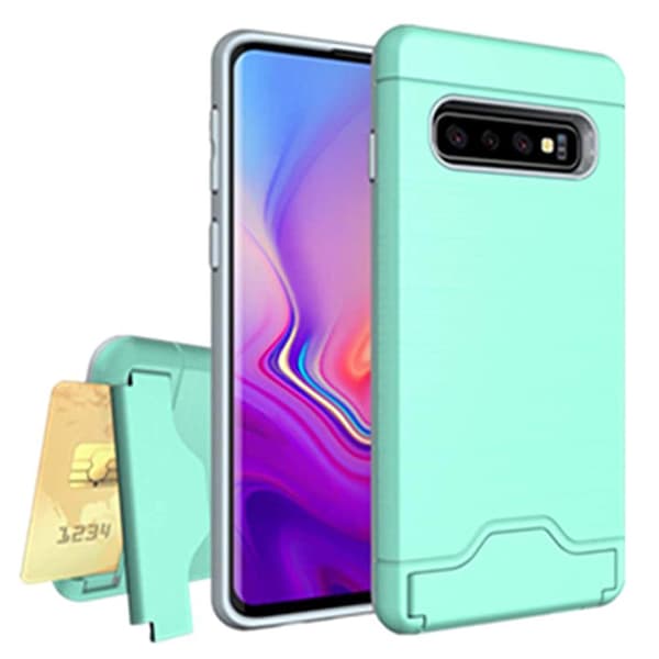 Samsung Galaxy S10 - Smidigt JENSEN Skal med Kortfack
