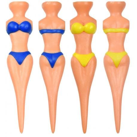 4-PACK Bikini piger plastikpinde