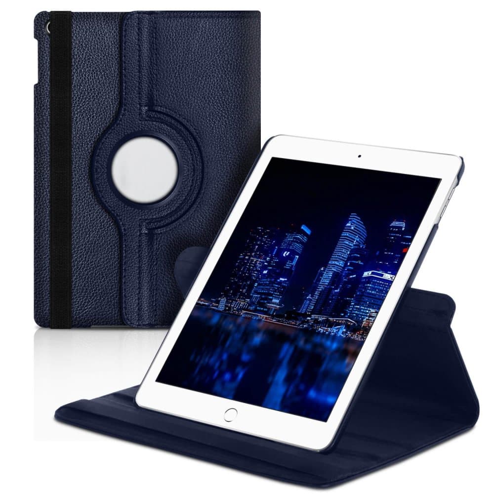 Tablet Fodral Skydd för Apple iPad Pro 9,7 Zoll TPU Etui Ställfunktion Marinblå