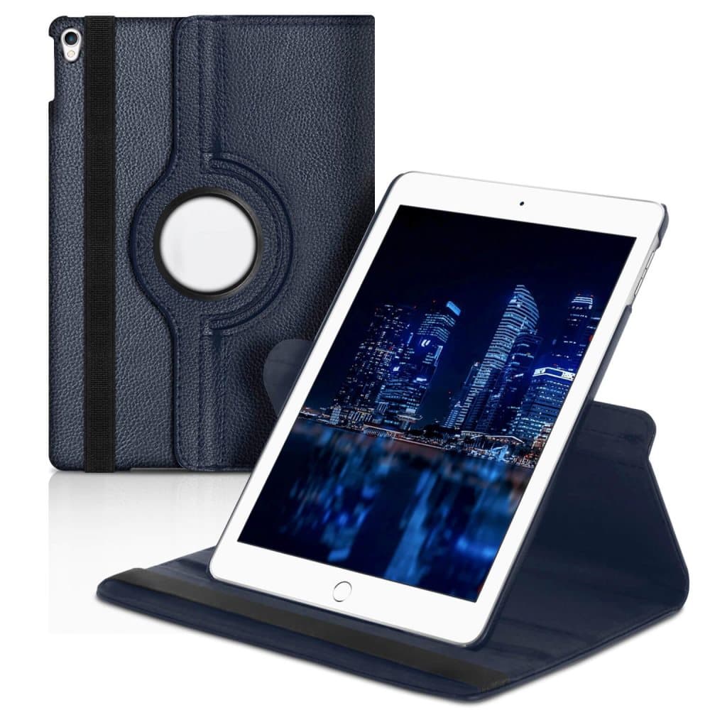 Tablet Fodral Skydd för Apple iPad Pro 10.5 (2017) Kickstand TPU Etui Marinblå